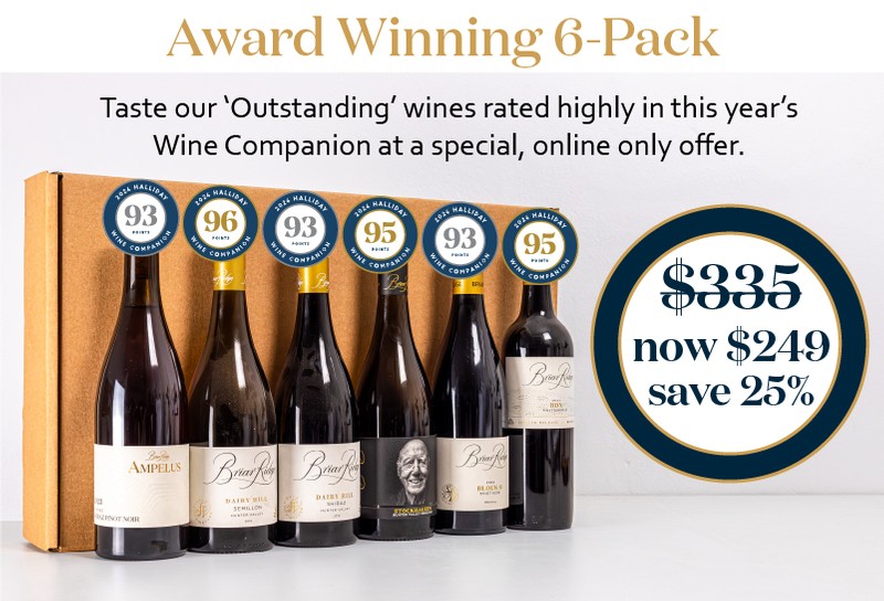 Award Winning 6 Pack of Briar Ridge Vineyard 95 point wines